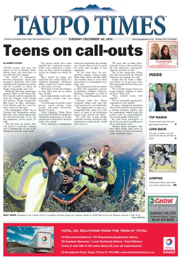 Taupo Times - 30 Dec 2014