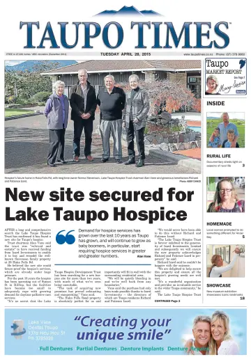 Taupo Times - 28 Apr 2015