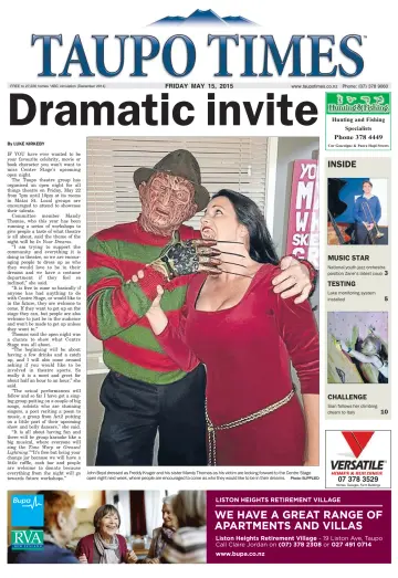 Taupo Times - 15 May 2015