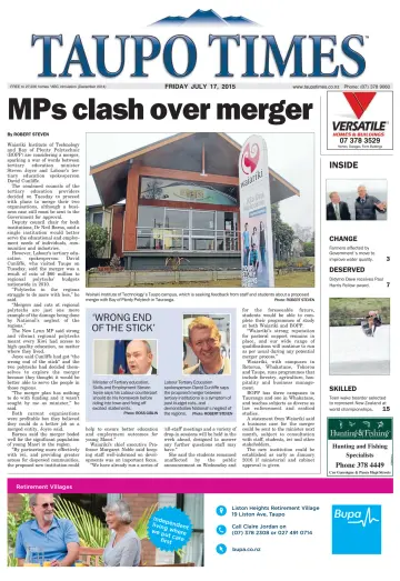 Taupo Times - 17 Jul 2015