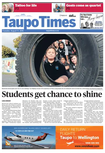 Taupo Times - 11 Aug 2015