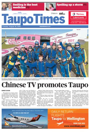 Taupo Times - 18 Aug 2015