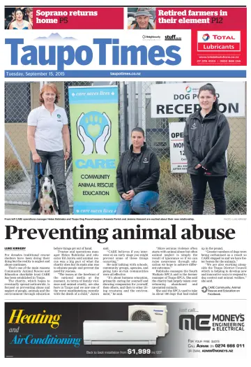 Taupo Times - 15 Sep 2015