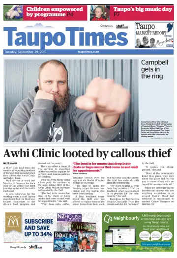 Taupo Times - 29 Sep 2015