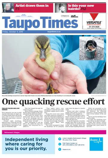 Taupo Times - 9 Oct 2015