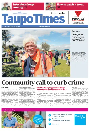Taupo Times - 16 Oct 2015