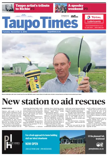 Taupo Times - 3 Nov 2015