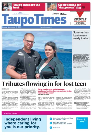 Taupo Times - 6 Nov 2015