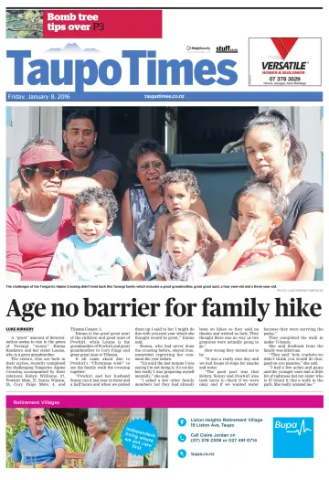 Taupo Times - 8 Jan 2016