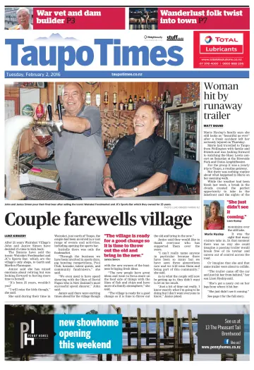 Taupo Times - 2 Feb 2016