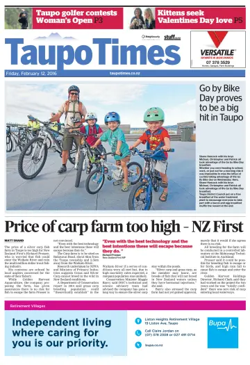 Taupo Times - 12 Feb 2016