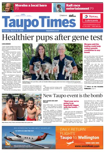 Taupo Times - 15 Mar 2016