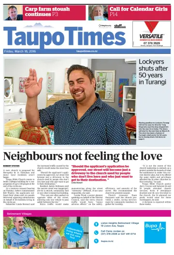 Taupo Times - 18 Mar 2016