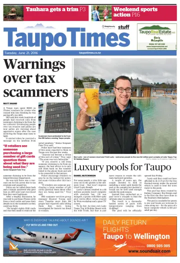 Taupo Times - 21 Jun 2016
