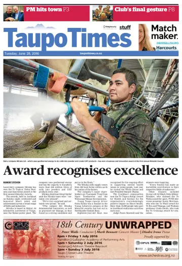 Taupo Times - 28 Jun 2016