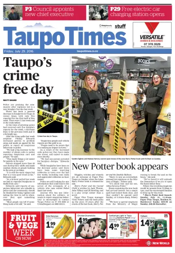 Taupo Times - 29 Jul 2016