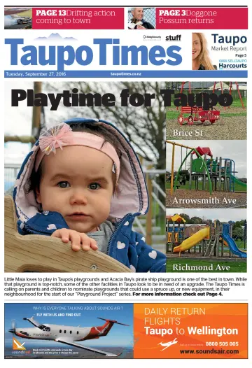 Taupo Times - 27 Sep 2016