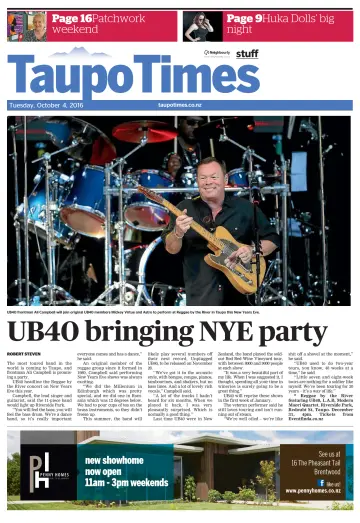 Taupo Times - 4 Oct 2016