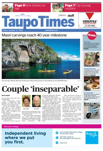 Taupo Times - 14 Oct 2016