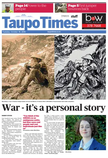 Taupo Times - 18 Oct 2016