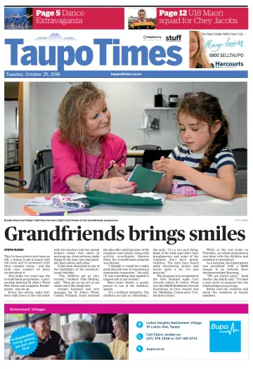 Taupo Times - 25 Oct 2016