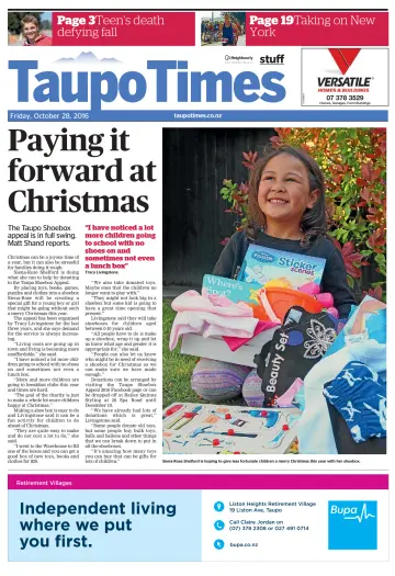 Taupo Times - 28 Oct 2016