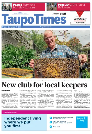 Taupo Times - 4 Nov 2016
