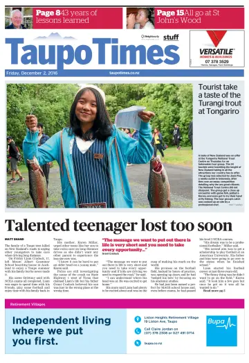 Taupo Times - 2 Dec 2016