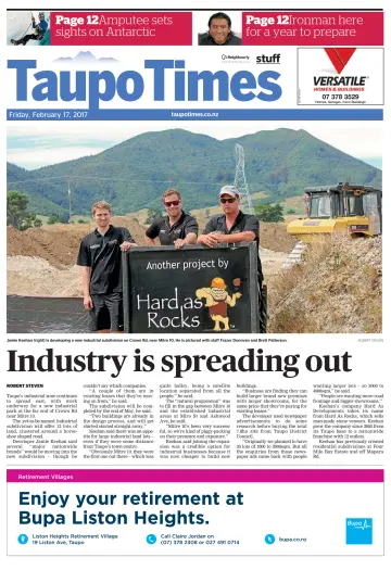 Taupo Times - 17 Feb 2017