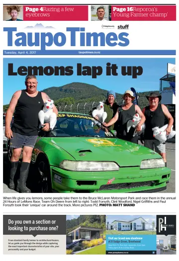 Taupo Times - 4 Apr 2017