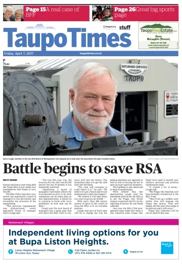 Taupo Times - 7 Apr 2017