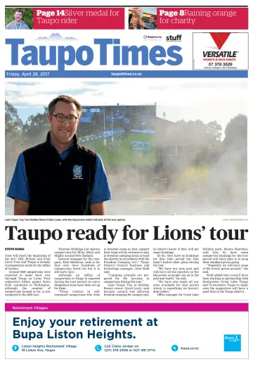 Taupo Times - 28 Apr 2017