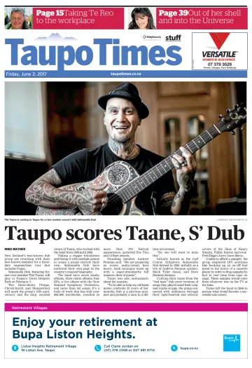Taupo Times - 2 Jun 2017