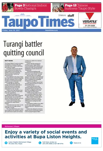 Taupo Times - 16 Jun 2017