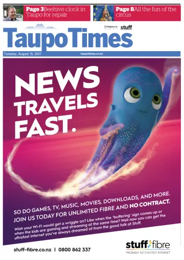 Taupo Times - 15 Aug 2017