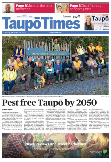 Taupo Times - 31 Oct 2017