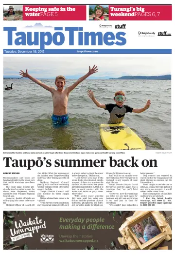 Taupo Times - 19 Dec 2017