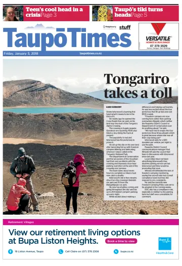 Taupo Times - 5 Jan 2018