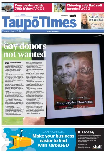 Taupo Times - 13 Mar 2018