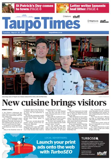 Taupo Times - 20 Mar 2018