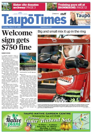 Taupo Times - 27 Mar 2018