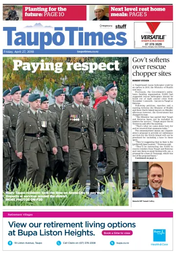 Taupo Times - 27 Apr 2018