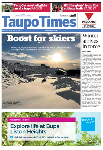 Taupo Times - 25 May 2018
