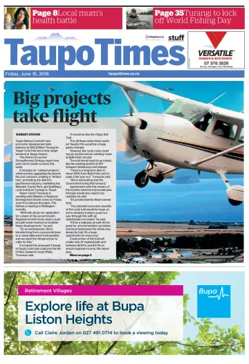 Taupo Times - 15 Jun 2018