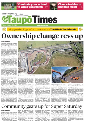 Taupo Times - 15 Oct 2021