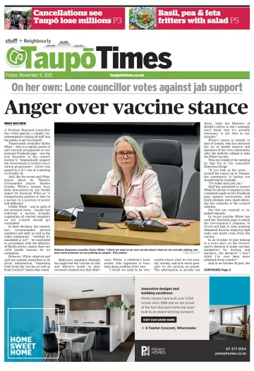 Taupo Times - 5 Nov 2021