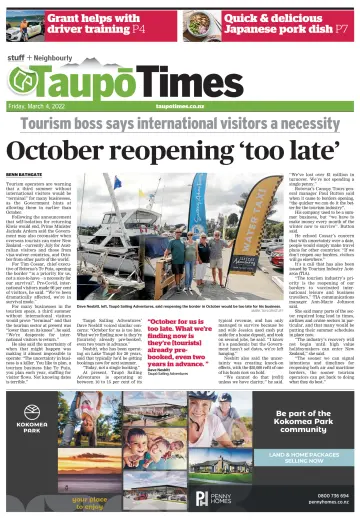 Taupo Times - 4 Mar 2022