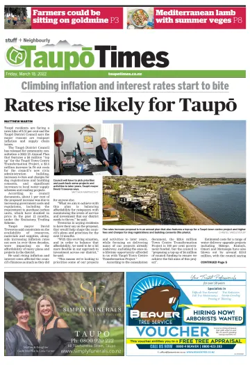 Taupo Times - 18 Mar 2022
