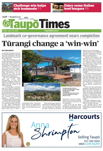Taupo Times - 22 Apr 2022