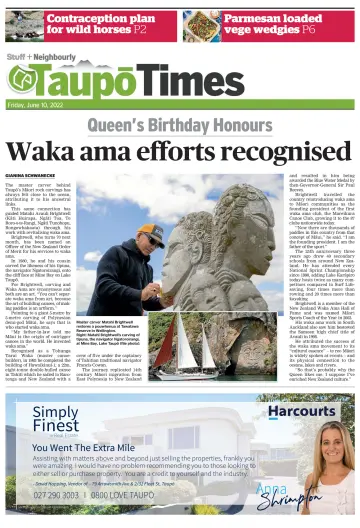 Taupo Times - 10 Jun 2022